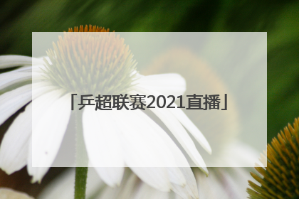 「乒超联赛2021直播」乒超联赛2021直播平台