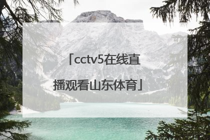「cctv5在线直播观看山东体育」cctv5在线直播观看天天体育